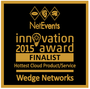 Hottest Cloud Product Service Finalist - Wedge Networks